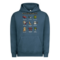 Pigment Midnight Navy palindromes! Urban Hoodie - artisFamous