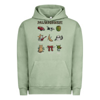 Pigment Oil Green palindromes! Urban Hoodie - artisFamous