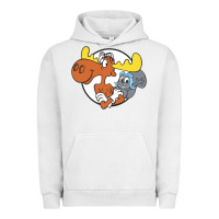 Pigment Lunar Rock Vintage Rocky And Bullwinkle Urban Hoodie - artisFamous
