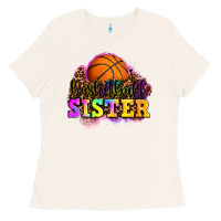 Bone basketball sister Ladies Tee - OliviaCreatesArt