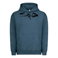 Pigment Midnight Navy staind new Urban Hoodie - artisFamous