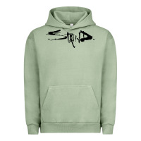 Pigment Oil Green staind new Urban Hoodie - artisFamous