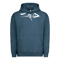 Pigment Midnight Navy staind new Urban Hoodie - artisFamous