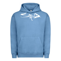 Pigment Pebble Blue staind new Urban Hoodie - artisFamous