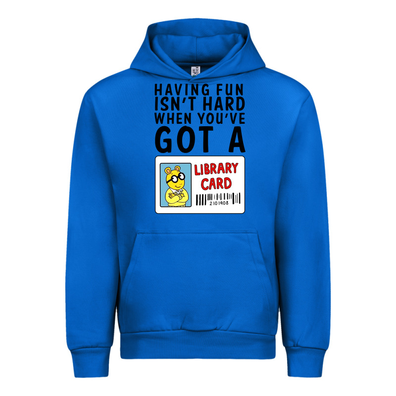 Arthur Library Card Classic Rachelrae09 Urban Hoodie by artisFamous | Teevron