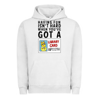 Pigment Lunar Rock arthur library card classic rachelrae09 Urban Hoodie - artisFamous