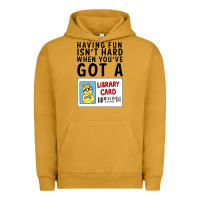 Pigment Peanut Butter arthur library card classic rachelrae09 Urban Hoodie - artisFamous