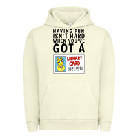 Pigment Pistachio arthur library card classic rachelrae09 Urban Hoodie - artisFamous
