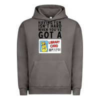 Pigment Tornado arthur library card classic rachelrae09 Urban Hoodie - artisFamous
