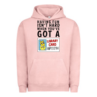 Pigment Salmon arthur library card classic rachelrae09 Urban Hoodie - artisFamous