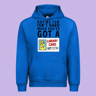 Arthur Library Card Classic Rachelrae09 Urban Hoodie Designed By Artisfamous