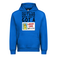 Cobalt arthur library card classic rachelrae09 Urban Hoodie - artisFamous