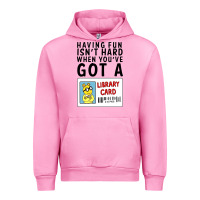 Fuchsia Pink arthur library card classic rachelrae09 Urban Hoodie - artisFamous
