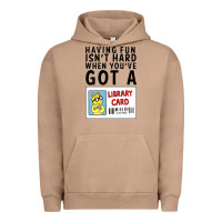 Pigment Burro arthur library card classic rachelrae09 Urban Hoodie - artisFamous