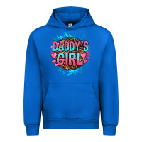 Cobalt daddy's girl Urban Hoodie - RanaPortraitStore