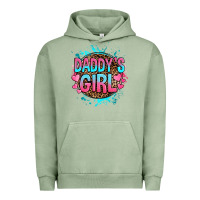 Pigment Oil Green daddy's girl Urban Hoodie - RanaPortraitStore