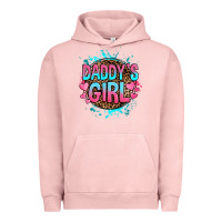 Pigment Salmon daddy's girl Urban Hoodie - RanaPortraitStore