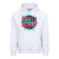 White daddy's girl Urban Hoodie - RanaPortraitStore