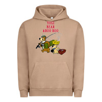 Pigment Burro yogi bear & boo boo Urban Hoodie - artisFamous