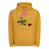 Pigment Peanut Butter yogi bear & boo boo Urban Hoodie - artisFamous