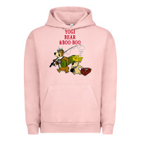 Pigment Salmon yogi bear & boo boo Urban Hoodie - artisFamous