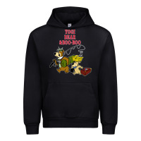 Black yogi bear & boo boo Urban Hoodie - artisFamous