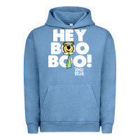 Pigment Pebble Blue yogi bear Urban Hoodie - artisFamous