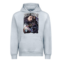 Heather Grey bucky barnes a hero Urban Hoodie - artisFamous