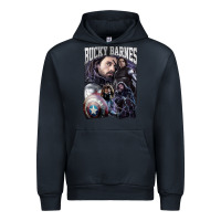 Navy bucky barnes a hero Urban Hoodie - artisFamous