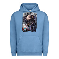 Pigment Pebble Blue bucky barnes a hero Urban Hoodie - artisFamous
