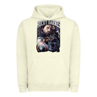 Pigment Pistachio bucky barnes a hero Urban Hoodie - artisFamous
