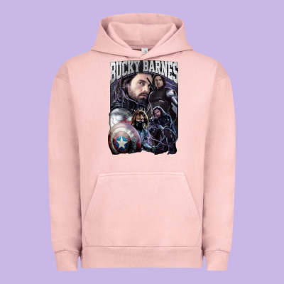 Bucky Barnes A Hero Urban Hoodie Designed By Artisfamous