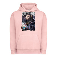 Pigment Salmon bucky barnes a hero Urban Hoodie - artisFamous
