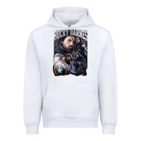 White bucky barnes a hero Urban Hoodie - artisFamous