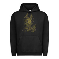 Pigment Black sleeping beauty maleficent crow branchesy Urban Hoodie - artisFamous