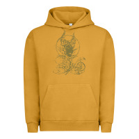Pigment Peanut Butter sleeping beauty maleficent crow branchesy Urban Hoodie - artisFamous