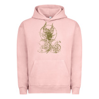 Pigment Salmon sleeping beauty maleficent crow branchesy Urban Hoodie - artisFamous