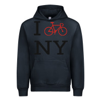 Navy i bike ny funny bike Urban Hoodie - artisFamous
