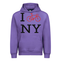 Tulip i bike ny funny bike Urban Hoodie - artisFamous