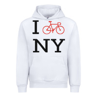 White i bike ny funny bike Urban Hoodie - artisFamous