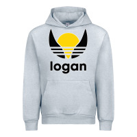 Heather Grey logan Urban Hoodie - artisFamous