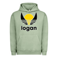 Pigment Oil Green logan Urban Hoodie - artisFamous