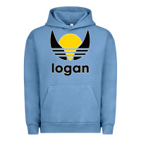 Pigment Pebble Blue logan Urban Hoodie - artisFamous