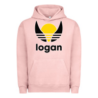 Pigment Salmon logan Urban Hoodie - artisFamous