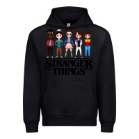 Black stranger kids Urban Hoodie - artisFamous
