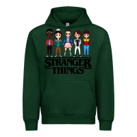 Forest Green stranger kids Urban Hoodie - artisFamous