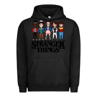 Pigment Black stranger kids Urban Hoodie - artisFamous