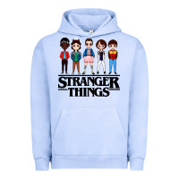 Pigment Grape Ice stranger kids Urban Hoodie - artisFamous