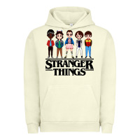 Pigment Pistachio stranger kids Urban Hoodie - artisFamous