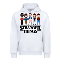 White stranger kids Urban Hoodie - artisFamous